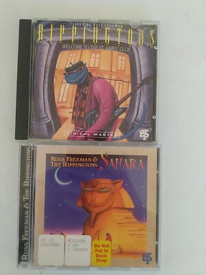 RIPPINGTONS +RUSS FREEMAN 2 CD LOT Titles In Pics RESTORED LIKE NEW 