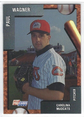 1992 Carolina Mudcats (Class AA-Pittsburgh Pirates) Paul Wagner