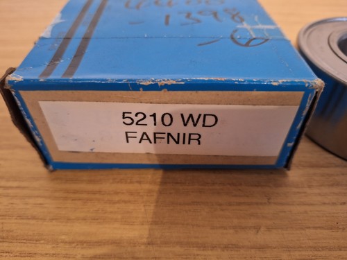 Fafnir 5210WD Double Row Angular Contact Bearing 50 mm Bore 90 mm O/D - Picture 2 of 5