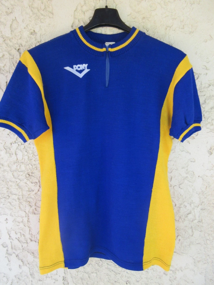 Maillot Cyclisme Vintage Constantia Verzekeringen - Homme M - Coupe Slim Bleu