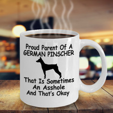 GERMAN PINSCHER DOG,German Pinscher,Pinscher Dog,Deutscher Pinscher,Cups,Mugs