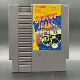 Shooting Range Nintendo NES w Case Protector, Cartridge, Foam Insert - NO MANUAL