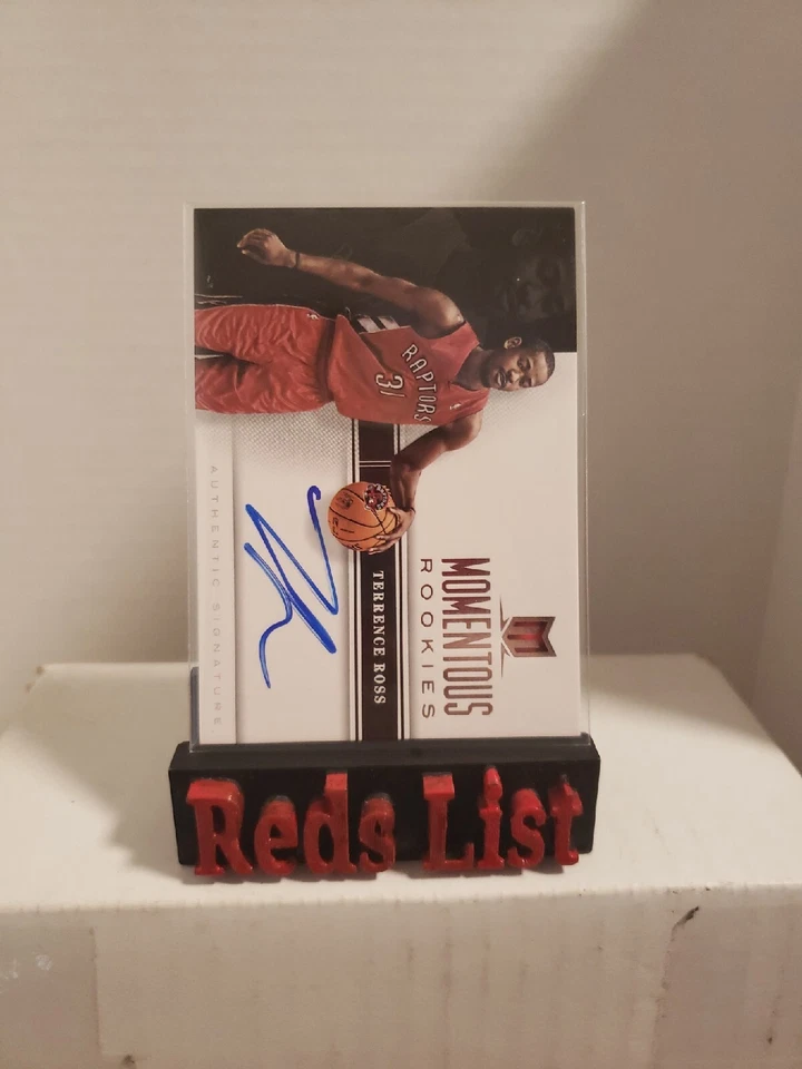 2012-13 Momentum Momentous Rookies Autographs #24 Terrence Ross Raptors - Image 4 of 4
