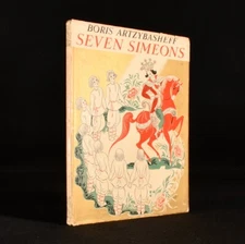 1937 Seven Simeons A Russian Tale by Boris Artzybasheff Illustrated First Edi...