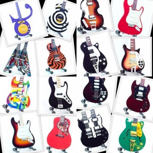 QUEEN CADRE GUITARE ! Photo RED SPECIAL Signature BRIAN MAY F. Mercury Miniature - Photo 7 sur 10