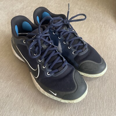Nike Alpha Huarache CK0746-403 Navy Boys Men Metal Baseball  display picture 1