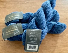 Cascade 220 Yarn 3 Skeins New - Colonial Blue Heather (#9326) 