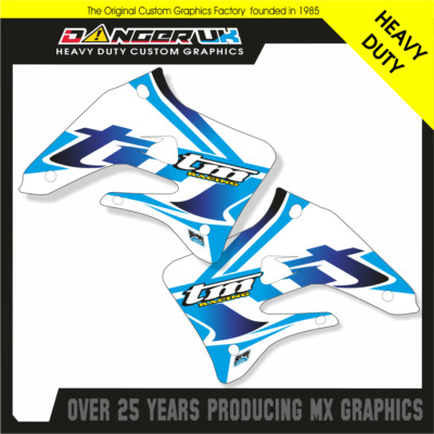 TM 125 250 2005 2006 2007 MOTOCROSS RAD SCHAUFEL GRAFIK AUFKLEBER