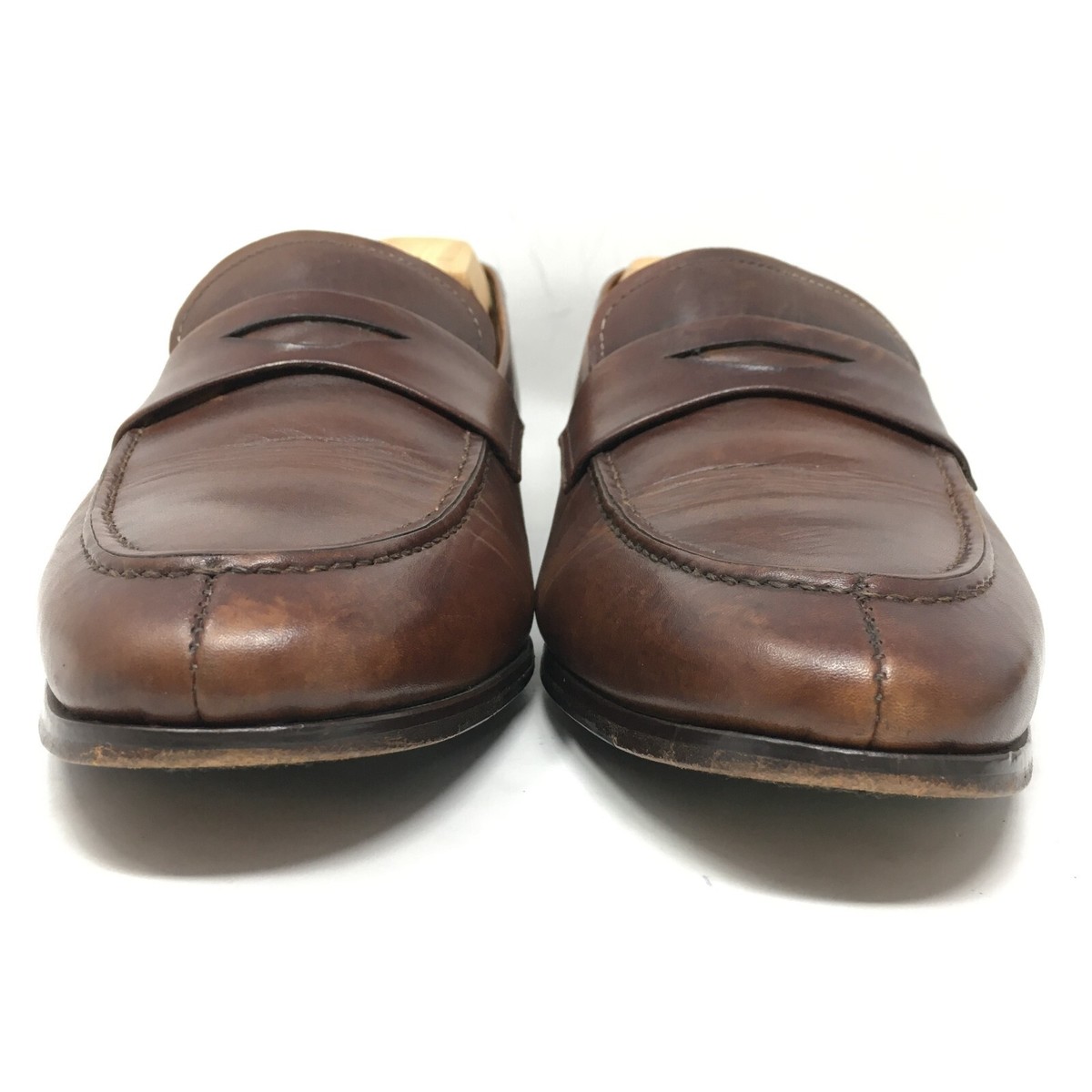 Mezlan Bradley Penny Loafers Black Leather Men’s Size 11 Made in Spain Italian S Mezlan Bradley II Penny Loafers Dress Shoes Mens Size 8.5  main image 2