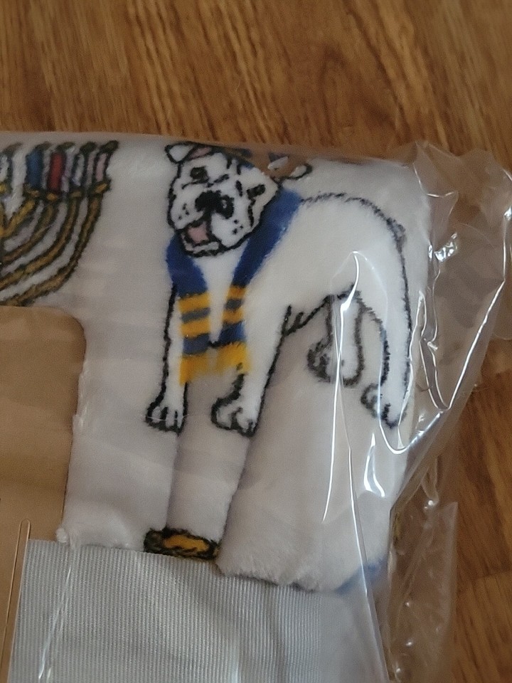 Berkshire Blanket 60" x 80" Hanukkah Oversize Throw Blanket Dog