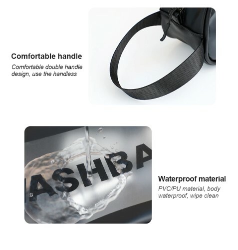 3pcs Transparent Cosmetic Bag Waterproof Portable Travel Storage Case Washbag AU - Picture 5 of 9