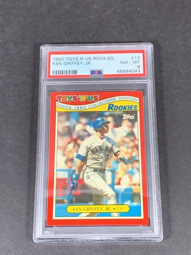 Ken Griffey Jr. 1990 Toys R US Rookies  #13 PSA 8 NM-MT, Low Population 194