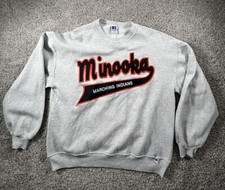 Vintage 90s Russell Athletic Youth XL Gray Streetwear Crewneck Sweatshirt USA