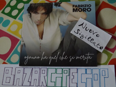 CD Fabrizio Moro Jeder hat was er verdient Limited Edition 2022