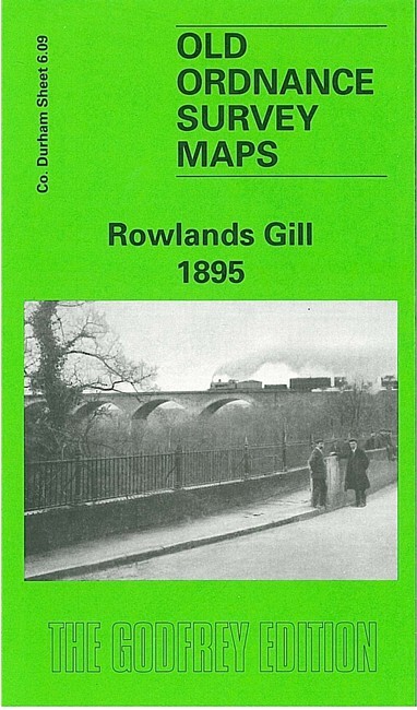 Rowlands Gill 1895  County Durham Sheet 6.09 by Jennifer Gill