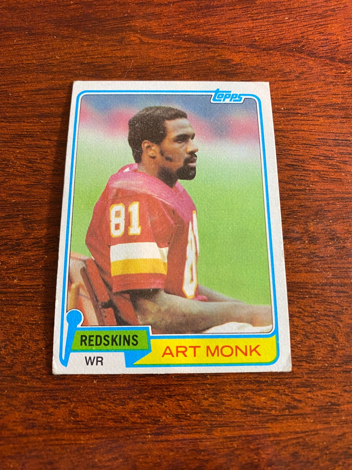 1981 Topps #194 Art Monk Rookie Card HOF. VG