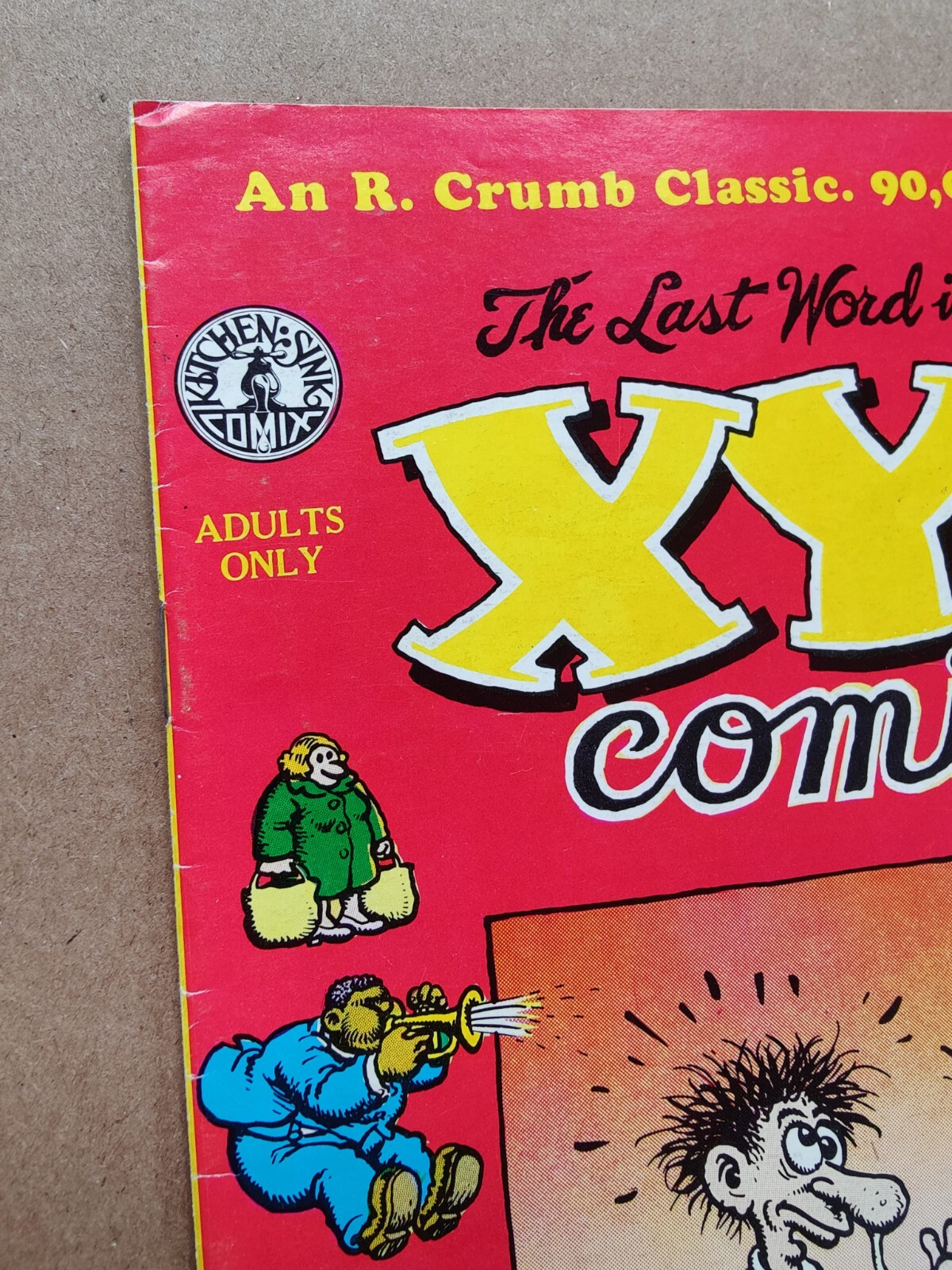 XYZ Comics #1 by R. Crumb 1972 7th Print 1987 FN Midgrade Kitchen Sink ...