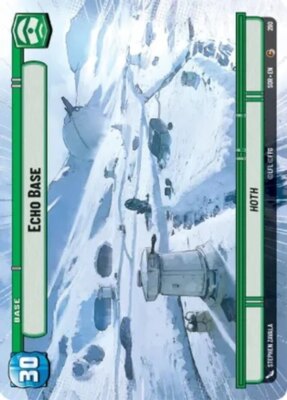 1 x Echo Base - Hyperspace - Spark of Rebellion - NM-Mint - Star Wars Unlimited