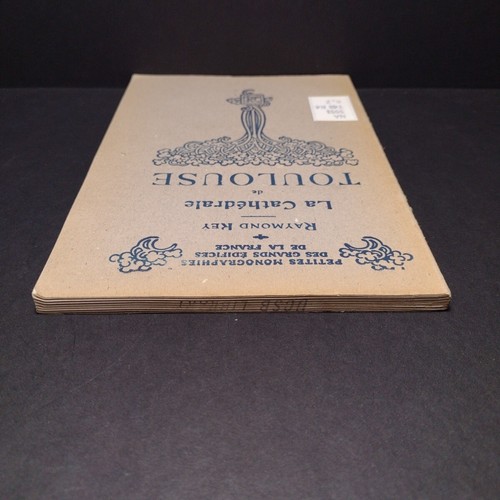 La Cathedrale De Toulouse by Raymond Key -Paperback 1929 -Illustrated Ex library - Picture 5 of 14