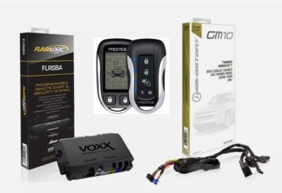 Flashlogic FLRSBA Remote Start for GM with ADSTHRGM10 & PE1M2LCDZ 2-Way Remotes