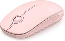 Wireless Slim Computer Mouse Pure Pink