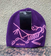 Arc'teryx Bird Head Toque Beanie Orca Purple Wool Unisex Winter Hat - NWT