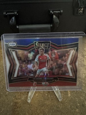 2024-25 Panini Select FIFA Leandro Trossard Red Prizm Arsenal
