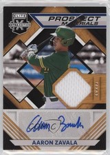 2021 Elite Extra Edition Prospect Materials Signatures Aaron Zavala Auto et6