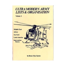 Tabletop Gam Historical Mini Rul  Ultra Modern Army Lists and Organization VG+