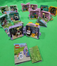 INCOMPLETE Lego Friends Play Cube (Lot of 6) 41663 41670 41400 41668 41665