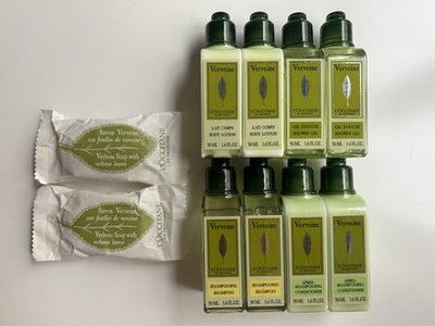 L Occitane - Verveine Set (Body Lotion, Duschgel, Shampoo, Conditioner & Seife)
