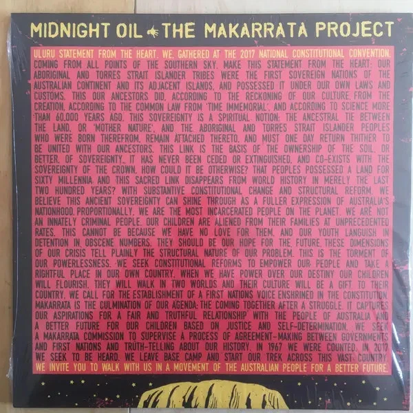 LP Midnight Oil The Makarrata Project Vinyle Jaune 33 Tr/min Neuf OVP - Photo 1/1