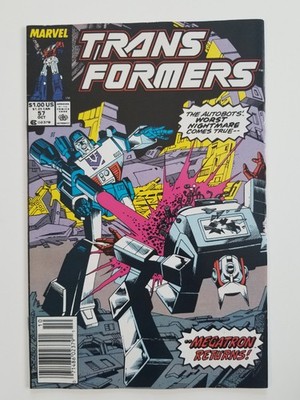 Transformers #57 (1989 Marvel Comics) FN/VF ~ Combine Shipping