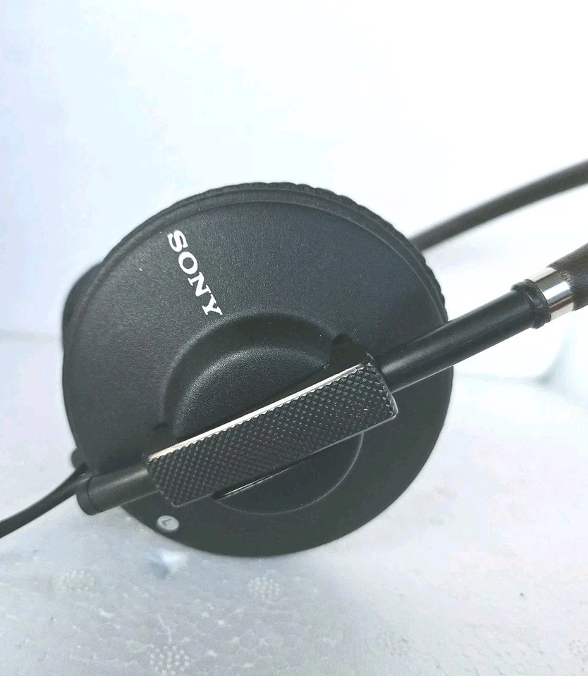 Casque Audio Sony MDR-570LP Stereo Noir Rare Testé Et Fonctionnel - Photo 4/4