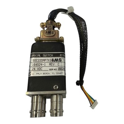 SOC22DAP7X101 164524-1 Logus Koaxialschalter BNC 24V