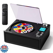 CD Player Portable with Bluetooth and Speakers: Rechargeable 4000