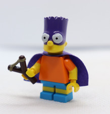 Bartman Slingshot Bart Simpson 71009 2 CMF Simpsons LEGO  Minifigure Figure
