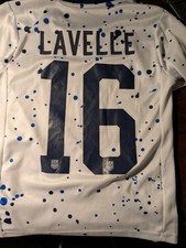 Rose Lavelle #16 USWNT FIFA World Cup Champions Soccer Jersey  Size M