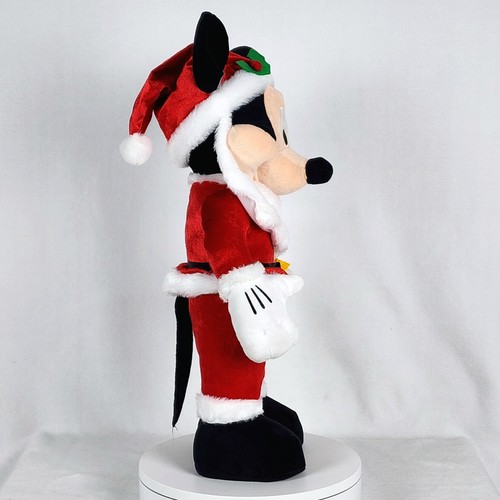 Mickey Mouse Santa Clause Christmas 23" Porch Greeter by Disney-Gemmy Industries - Picture 3 of 13