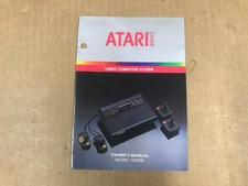 Vintage 1982 Atari 2600 Model CX2600 Owner's Manual