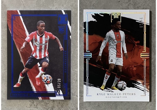 Panini Impeccable Soccer  Card Bundle - Kyle Walker-Peters / Ibrahima Diallo