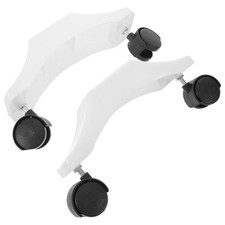  2 Pcs Electric Heater Bracket Base Oil Filled Radiator Wheels Accessories