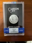 1883-CC Morgan Silver Dollar GSA Hoard NGC MS61 with Original Box & COA