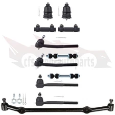 11pcs Lower Ball Joints Steering Sway Bar Tie Rod For 1978-1989 Buick Electra