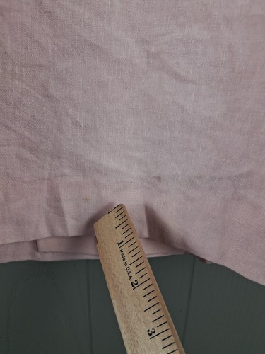 Helena Coat Womens 4 Pink Linen Swing Peacoat Lined Made USA Vintage Style 60s - Picture 12 of 14