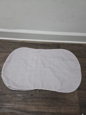 HALO Bassinest Swivel Sleeper Fitted Bassinet Sheet White Herringbone