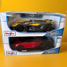 Maisto Special Edition 1:18 Bugatti Bolide & Bugatti Chiron Sport Set