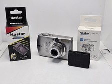 Canon PowerShot SD550 7.1 MP Digital Camera Silver Tested Working