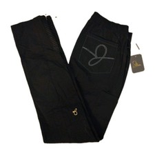 Jaanuu Women's Scrub Bottoms Black Size S Elastic Waist Pockets New With Tags