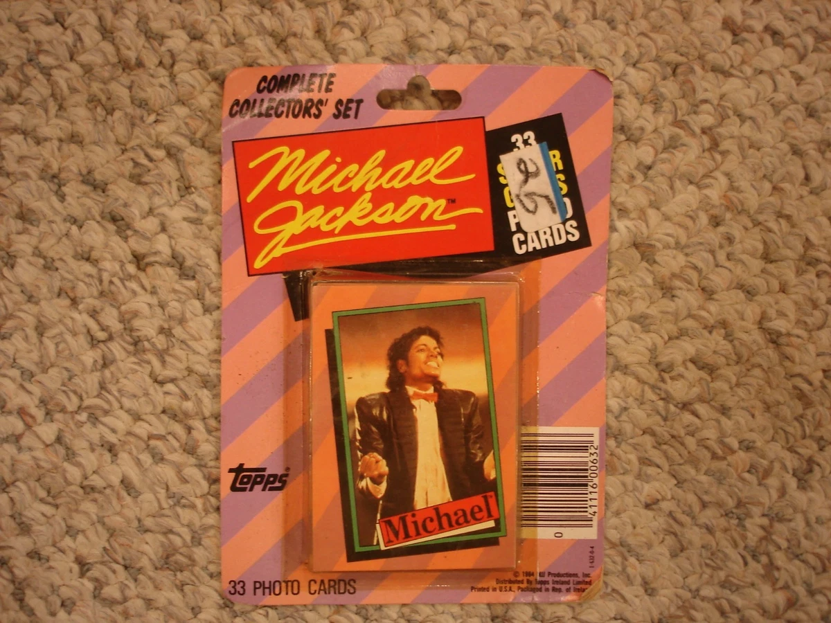 michael jackson trading cards products for sale | eBay